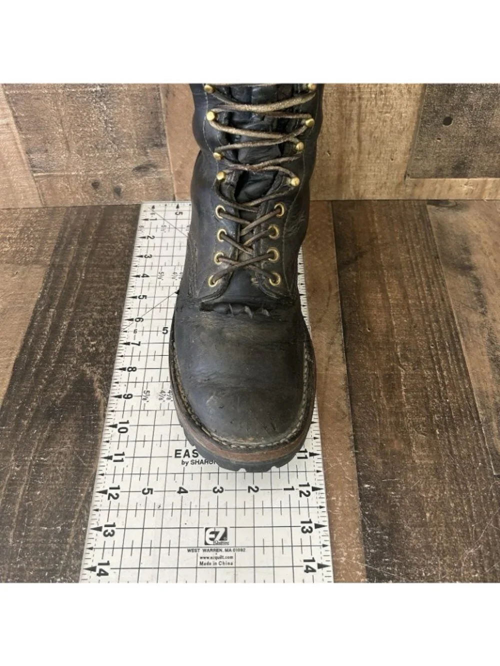 Whites Hathorn Wildland Hi-Line Logger Fire Fighter Plain Toe Boots Mens 10.5 D